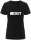 Zum tailliertes Fairtrade T-Shirt "Resist" für 18,10 € gehen.