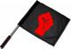 Zum/zur  Fahne / Flagge (ca. 40x35cm) "Rote Faust" für 15,00 € gehen.
