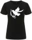 Zum tailliertes Fairtrade T-Shirt "Taube mit Molli" für 18,10 € gehen.