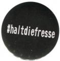 Zur Artikelseite von "#haltdiefresse", 37mm Magnet-Button für 2,50 €