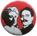 Zur Artikelseite von "Rosa Luxemburg / Karl Liebknecht", 37mm Magnet-Button für 2,50 €