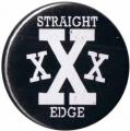 Zur Artikelseite von "Straight Edge", 37mm Magnet-Button für 2,50 €