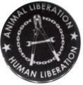 Zur Artikelseite von "Animal Liberation - Human Liberation (Zange)", 50mm Magnet-Button für 3,00 €