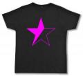 Zur Artikelseite von "schwarz/pinker Stern", Fairtrade T-Shirt für 19,45 €
