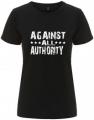 Zur Artikelseite von "Against All Authority", tailliertes Fairtrade T-Shirt für 18,10 €