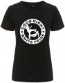 Zur Artikelseite von "Good Night White Pride (dicker Rand)", tailliertes Fairtrade T-Shirt für 18,10 €