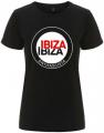 Zur Artikelseite von "Ibiza Ibiza Antifascista (Schrift)", tailliertes Fairtrade T-Shirt für 18,10 €