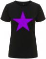 Zur Artikelseite von "Lila Stern", tailliertes Fairtrade T-Shirt für 18,10 €