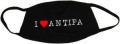 Zur Artikelseite von "I love Antifa", Mundmaske für 6,50 €