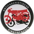 Zur Artikelseite von "Antifaschistische Simsonfahrer", 50mm Button für 1,36 €