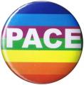 Zur Artikelseite von "Pace Regenbogen", 50mm Button für 1,40 €