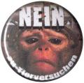Zur Artikelseite von "Nein zu Tierversuchen", 25mm Button für 0,90 €