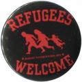Zur Artikelseite von "Refugees welcome (rot)", 25mm Button für 0,90 €
