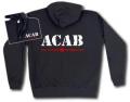 Zur Artikelseite von "ACAB Antifa Action", Kapuzen-Jacke für 30,00 €