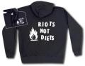 Zur Artikelseite von "Riots not diets", Kapuzen-Jacke für 30,00 €