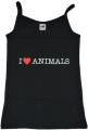 Zur Artikelseite von "I love Animals", Trgershirt für 15,00 €