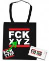 Zur Artikelseite von "FCK XYZ", Baumwoll-Tragetasche für 11,00 €