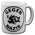 Zur Artikelseite von "Gegen Nazis (rund)", Tasse für 10,00 €