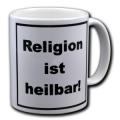 Zur Artikelseite von "Religion ist heilbar!", Tasse für 10,00 €