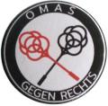 Zur Artikelseite von "Omas gegen Rechts (Teppichklopfer)", 25mm Magnet-Button für 2,00 €