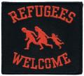 Zur Artikelseite von "Refugees welcome (rot)", Aufnher für 3,00 €