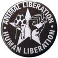 Zum 37mm Button "Animal Liberation - Human Liberation (mit Stern)" für 1,10 € gehen.