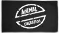 Zur Fahne / Flagge (ca. 150x100cm) "Animal Liberation" für 25,00 € gehen.