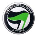 Zum 37mm Button "Antispeziesistische Aktion (schwarz-grün/schwarz)" für 1,10 € gehen.