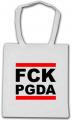 Zur Baumwoll-Tragetasche "FCK PGDA" für 8,00 € gehen.