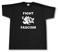 Zum T-Shirt "Fight Fascism" für 15,00 € gehen.