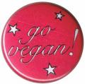 Zum 37mm Button "Go Vegan! pink stars" für 1,10 € gehen.