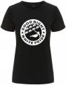 Zum tailliertes Fairtrade T-Shirt "Good night white pride - Space Invaders" für 18,10 € gehen.