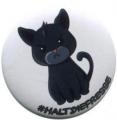 Zum 25mm Magnet-Button "#haltdiefresse Katze" für 2,00 € gehen.