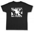 Zum Fairtrade T-Shirt "No Justice - No Peace" für 19,45 € gehen.