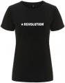 Zum tailliertes Fairtrade T-Shirt "Revolution" für 18,10 € gehen.