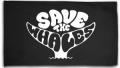Zur Fahne / Flagge (ca. 150x100cm) "Save the Whales" für 25,00 € gehen.