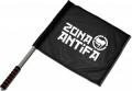 Zum/zur  Fahne / Flagge (ca. 40x35cm) "Zona Antifa" für 15,00 € gehen.