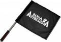 Zum/zur  Fahne / Flagge (ca. 40x35cm) "Zona Antifascista" für 15,00 € gehen.