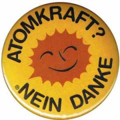 Zum 37mm Magnet-Button "Atomkraft? Nein Danke" für 2,50 € gehen.