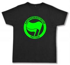 Zum Fairtrade T-Shirt "Antispeziesistische Aktion (grün/grün)" für 19,45 € gehen.