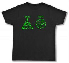 Zum Fairtrade T-Shirt "Ego - Eco" für 19,45 € gehen.