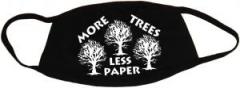 Zur Mundmaske "More Trees - Less Paper" für 6,50 € gehen.