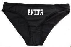 Zum Frauen Slip "Antifa Schriftzug" für 15,00 € gehen.