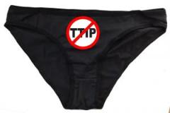 Zum Frauen Slip "Stop TTIP" für 15,00 € gehen.