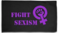 Zur Artikelseite von "Fight Sexism", Fahne / Flagge (ca. 150x100cm) für 25,00 €