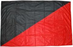 Zur Fahne / Flagge (ca. 150x100cm) "Schwarz/rote Fahne" für 25,00 € gehen.