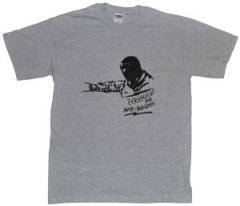 Zum T-Shirt "Zerschlagt die Nazi-Banden" für 13,12 € gehen.