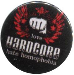 Zum 50mm Button "mixed sexual arts love Hardcore - hate homophobia" für 1,40 € gehen.