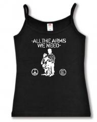 Zum Trägershirt "All the Arms we need" für 15,00 € gehen.