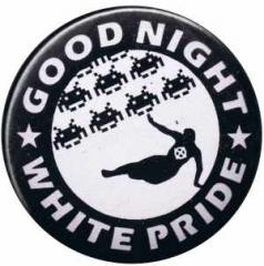 Zum 37mm Button "Good night white pride - Space Invaders" für 1,10 € gehen.